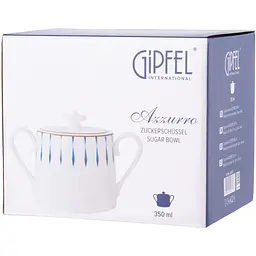 Цукорниця Gipfel Azzurro 350 мл білий (40727) - мініатюра 2