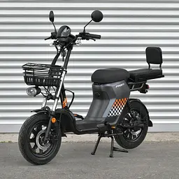 Електровелосипед PROFI PULSE 16 дюймів PS-1602 сталева рама двигун 1200W акумулятор Lithium 60V20Ah сірий (PS-1602)
