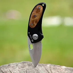 Розкладний ніж True Utility Jacknife Чорний-Коричневий - мініатюра 5