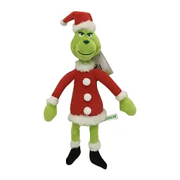 М'яка іграшка Грінч у костюмі Санти Grinch 55 см