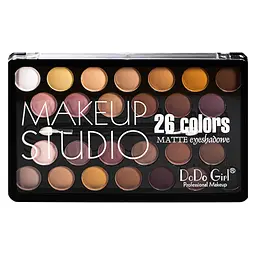 Палетка тіней для повік DoDo Eyeshadow Unique Colors перламутрові 26 відтінків D3054 В
