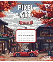 Набір зошитів Yes Pixel art А5 в клітинку 12 аркушів 25 шт. (767196) - мініатюра 6