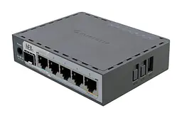 Мережевий коммутатор Ethernet з функцією маршрутизації E60IUGS MIKROTIK - мініатюра 2
