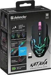 Миша Defender Katana GM-511 Black (52511) - мініатюра 12