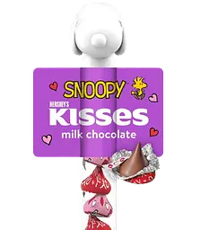 Шоколадні цукерки Hershey's Kisses Milk Chocolate Snoopy and Friends Valentine's Candy 58.9 г