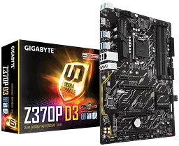 Материнська плата Gigabyte Z370P D3 LGA 1151v2 (Z370P D3) Б/В - мініатюра 1