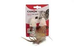 Іграшка для котів мишки з дзвіночком Camon 2 шт