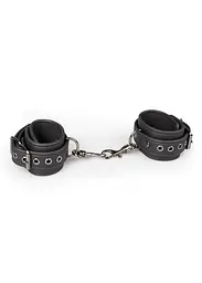 BDSM набір EasyToys Neck and Wrist Restraint (чорний) - мініатюра 4