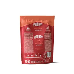 Сухий корм для стерилізованих котів Carnilove Active Beef & Venison Sterilised суперпреміум яловичина та оленина 400 г - мініатюра 2