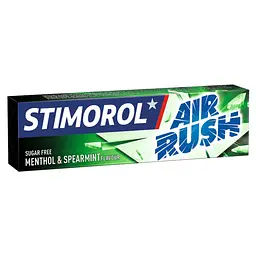 Жуйки Stimorol Air Rush Menthol Spearmint 3х10шт  - мініатюра 4