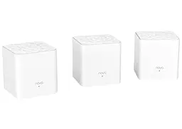 WI-FI роутер - WiFi Mesh система Tenda Nova MW3KIT3 AC1300 WAN/LAN 3pack - мініатюра 1