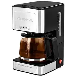 Кофеварка Lexical LEM-0633 с чайником 680 Вт черная