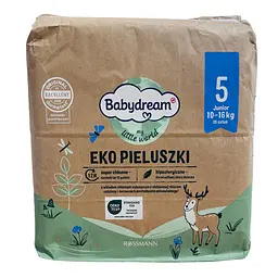 Еко підгузки Babydream 5 Junior (10-16 кг), 28 шт (My Little World)