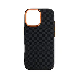 Карбоновый чехол для Apple iPhone 17, LikeCarbon2 SE MagCase, черный, тонкий защитный чехол-панель из поликарбоната с магнитами N52, MagSafe, противоударный, совместим с беспроводной зарядкой, приподнятые края для защиты камеры, ArmorStandart (ARM89163)