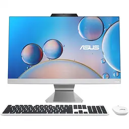 Комп'ютер персональний ASUS моноблок A3402WVAK-WPC0860 23.8' FHD AG Intel 7-150U 16GB F1TB UMA WiFi кл+м без ОС білий (90PT03T1-M00WB0)