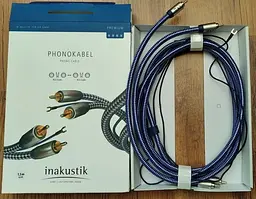 Межблочный кабель 2RCA-2RCA Inakustik Premium Phono 1,5m - мініатюра 3