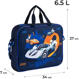 Шкільна текстильна сумка Kite A4 1 відділення 589 HW (HW25-589) - мініатюра 3