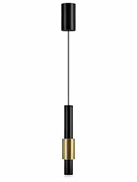 Люстра підвісна світлодіодна AL-741S/1 5W WW BK+BRONZE - мініатюра 2