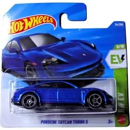 Базова машинка Hot Wheels HW EV Porsche Taycan Turbo S синя (5785) JJL01-N521  