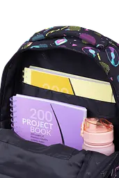 Рюкзак CoolPack Prime Pro Capybara Music 21 л 41х31х15 см чорний (F162961) - мініатюра 2