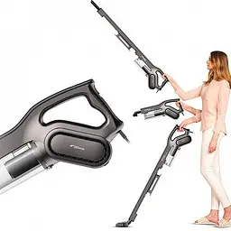 Ручний пилосос XiaomiDeerma Stick Vacuum Cleaner Cord Gray (DX700S) - мініатюра 4