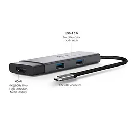 USB-Хаб TP-Link USB Type-C 5 в 1 (UH5020C) - мініатюра 5