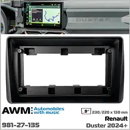 Перехідна рамка Renault Duster, Dacia Duster AWM 981-27-135 - мініатюра 6