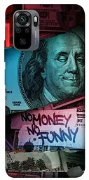 Чохол Demsky No money no funny для Xiaomi Redmi Note 10 / Note 10s