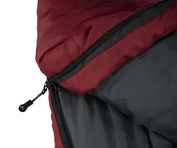 Спальний мішок High Peak TR 300/0°C Dark Red/Grey Left (23066) - мініатюра 3