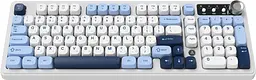 Клавіатура бездротова Ajazz AF98 PLUS White (AF98-PLUS-GB) - мініатюра 2