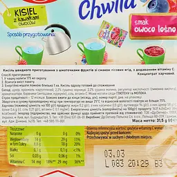 Кисіль Dr.Oetker зі шматочками лісових ягід, 31,5 г (916693) - мініатюра 3