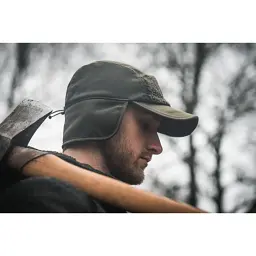 Кепка Seeland Teddy Fold Down Cap Green - мініатюра 4
