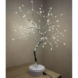 Настільна лампа XPRO NNG-06 LED Дерево сріблястий кристал (44898-NNG-06_322) - мініатюра 6
