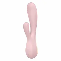 Вібратор-кролик Satisfyer Mono Flex 20 см рожевий - мініатюра 2