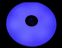 Люстра стельова LED Splendid Ray LY6140A, 80W, білий акрил, сучасний стиль з Bluetooth і пультом - мініатюра 6