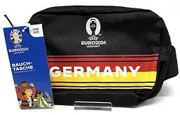 Дитяча сумка на пояс, бананка Euro2024 Germany Чорна - мініатюра 3