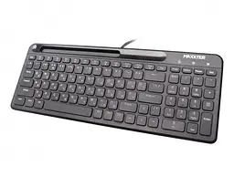 Клавіатура KB-01B-UA, Black, USB, 100 кнопок Maxxter teh0028274 - мініатюра 4