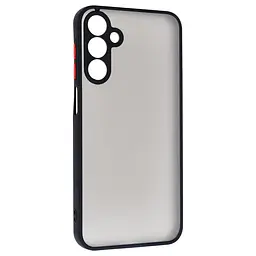 Чехол-накладка для Samsung Galaxy M15 5G (M156), Frosted Matte, черный, противоударный чехол с защитой всего корпуса, термополиуретан TPU + поликарбонат PC, ArmorStandart (ARM74379)