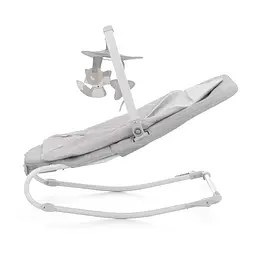 Шезлонг-гойдалка Kinderkraft Felio 2 Stone Grey (KBFELI20GRY0000) - мініатюра 2