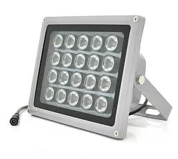 Инфракрасный прожектор ИК Voltronic GYIR20 на 20 диодов, 12V, 40W, до 150м, угол обзора 90° - мініатюра 1