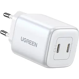 Мережевий зарядний пристрій Ugreen CD294 Nexode 45W Charger White (15327) [99289] - мініатюра 3