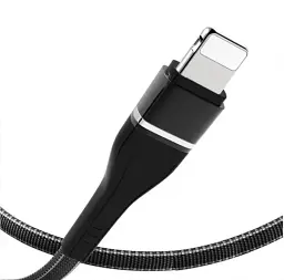 Кабель USB Lightning WUW X 112 color 1 m - мініатюра 2