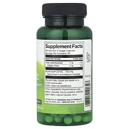 Пребіотик Swanson Prebiotic for Friendly Flora Support 375 мг 60 капсул - мініатюра 2
