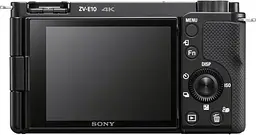 Бездзеркальний фотоапарат Sony ZV-E10 Kit 16-50mm f3.5-5.6 OSS Black (ILCZVE10LB.CEC) UA [92199] - мініатюра 4