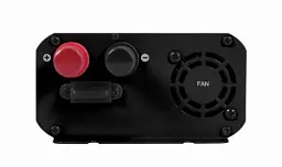 Автомобільний інвертор 300 Вт, EnerGenie, Silver/Black, 1xUSB (5V/2.1A), вхідна напруга 10-16 VDC (акумулятор безпосередньо), металевий корпус (EG-PWC300-01) - мініатюра 2