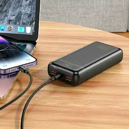 Зовнішній акумулятор Borofone BJ52A Power 20000mAh 22.5W Black [130224] - мініатюра 6