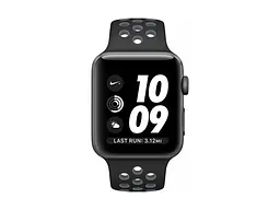 Смарт-годинник Apple Watch Nike+ 38mm Space Gray Aluminum Case with Black/Cool Gray Nike Sport Band (MNYX2) - мініатюра 2