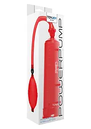 Помпа для пеніса Toy Joy Pressure Pleasure Pump 20 см червоний - мініатюра 3