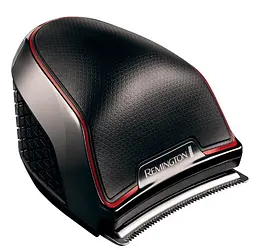 Remington Машинка для стрижки Quickcut Pro, мережа+акум., роторний мотор, насадок-12, титан.напил., чорний