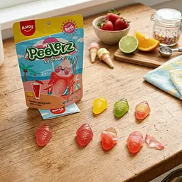 Желейні цукерки Amos Gummy Peelerz Ice Cream 170г - мініатюра 4